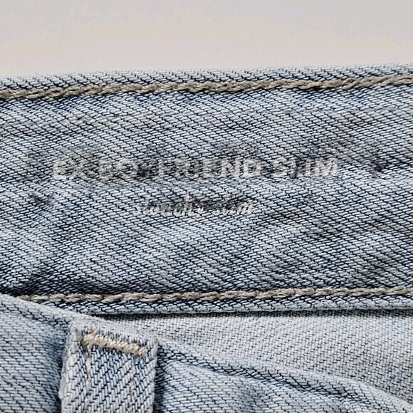 AG Adriano Goldschmied Jeans Womens 28R Blue High Rise Ex Boyfriend Slouchy Slim - Picture 11 of 16